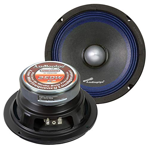 Audiopipe APMB620PM Low Mid Frequency Loudspeaker 6 250w Max Each